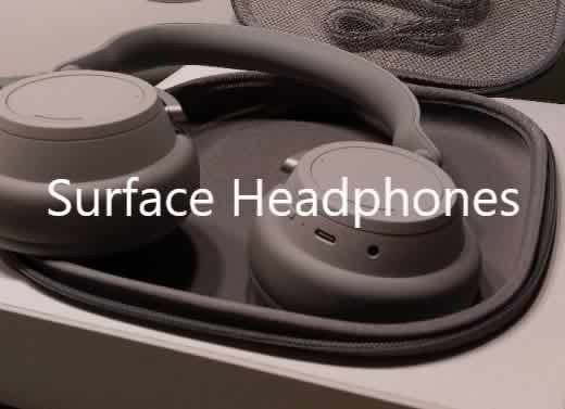 Surface Headphones unboxing