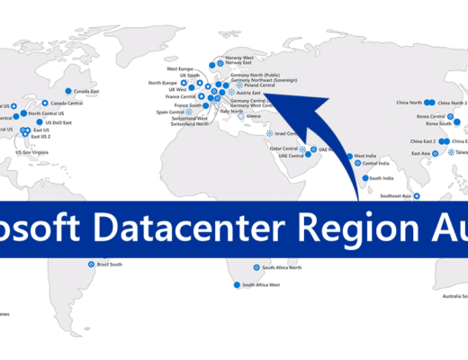 microsoft azure datacenter region austria