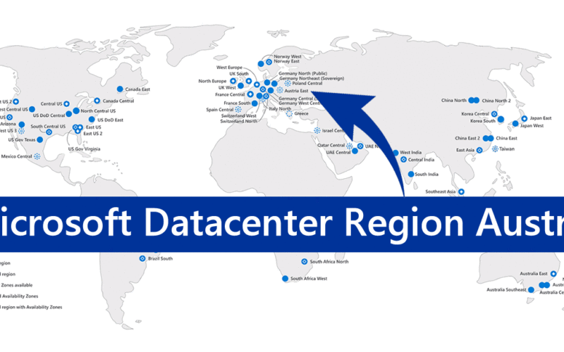 microsoft azure datacenter region austria